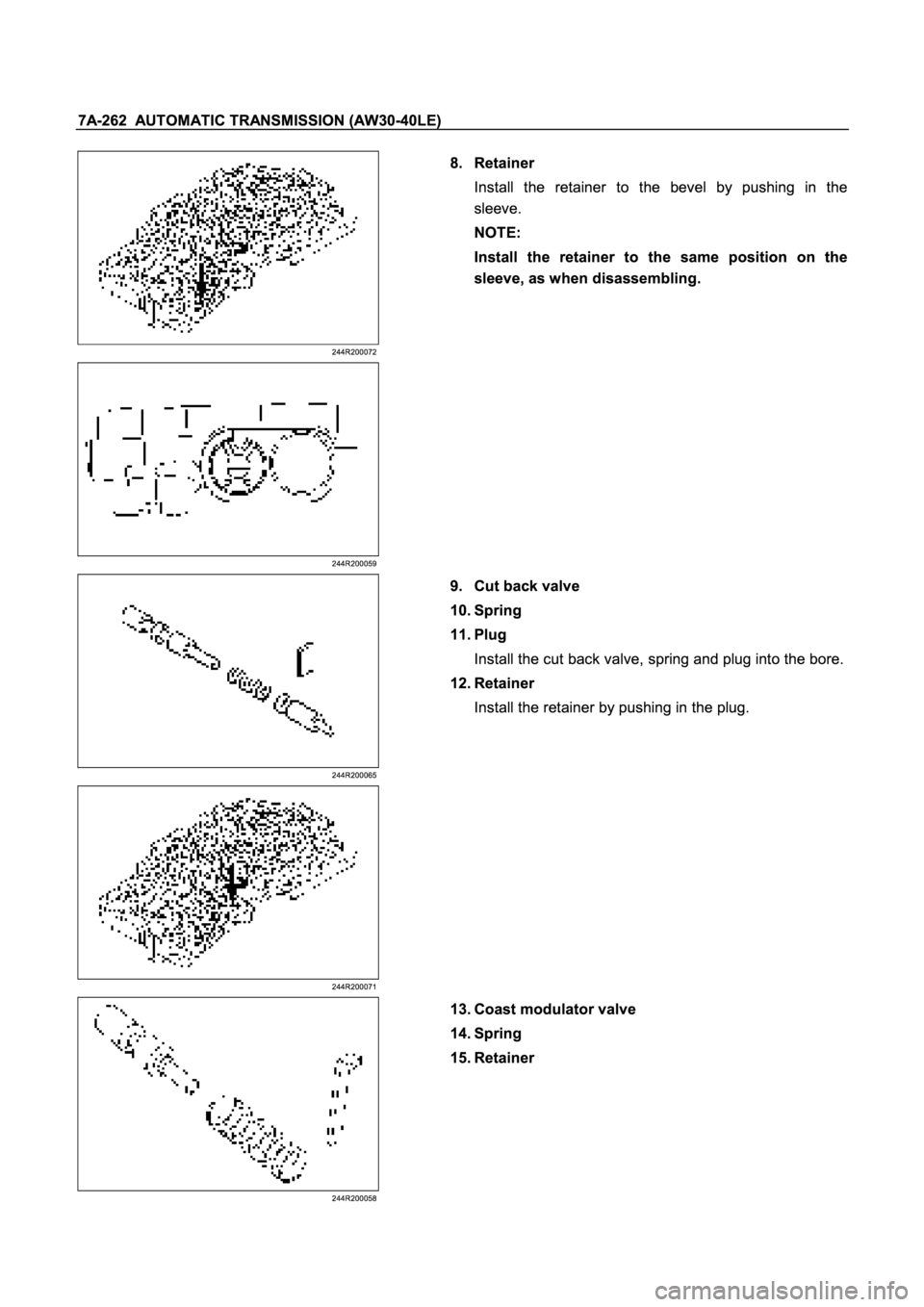 ISUZU TFR SERIES 1997  Workshop Manual �
�
�
�
� 
