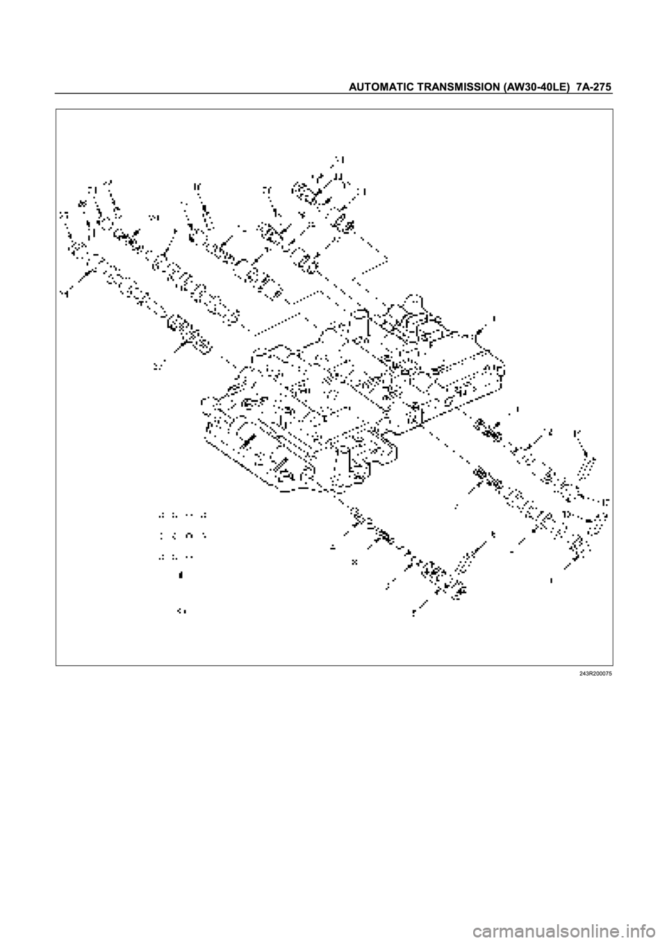 ISUZU TFR SERIES 1997  Workshop Manual 