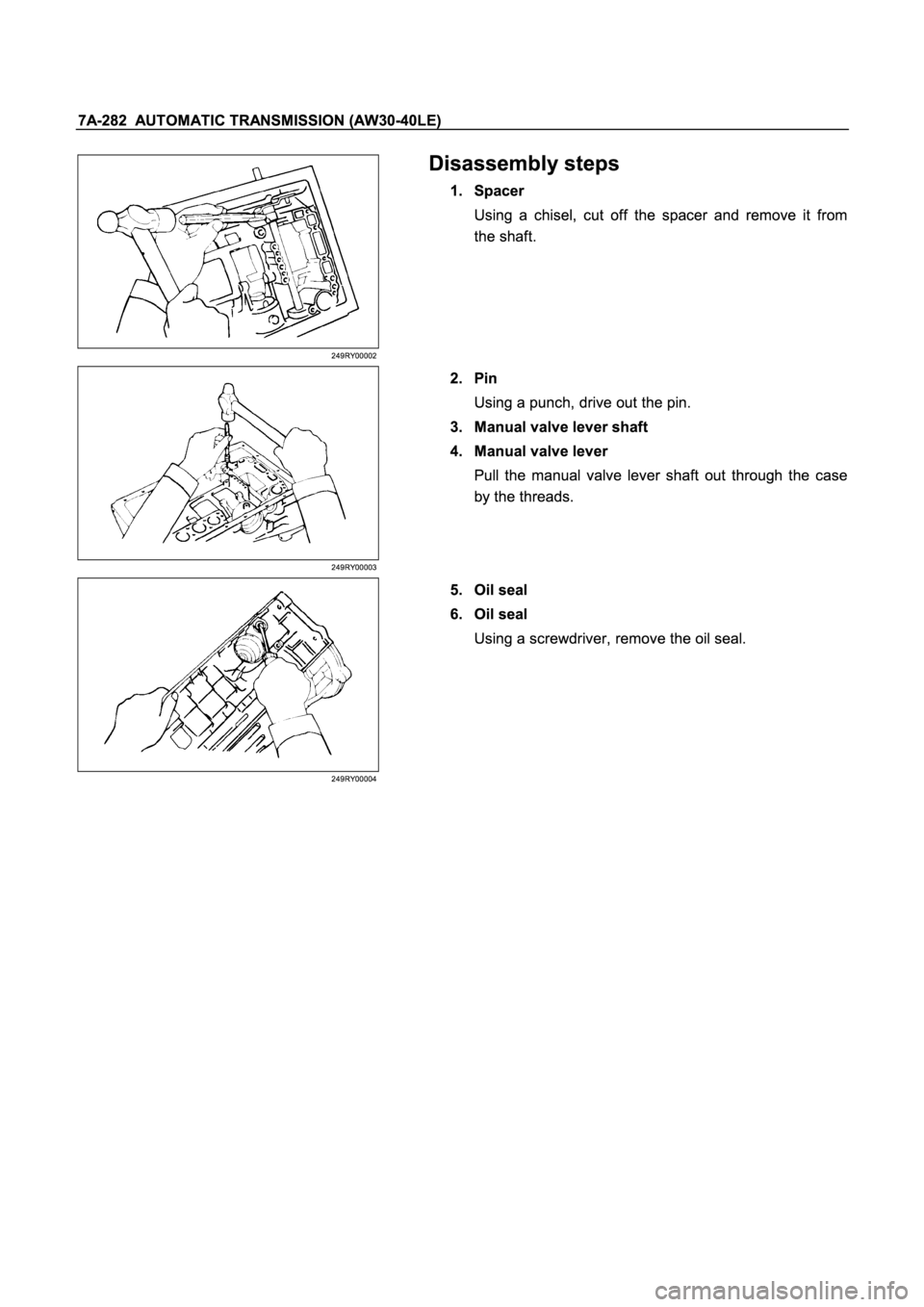 ISUZU TFR SERIES 1997  Workshop Manual �
�
�
� 