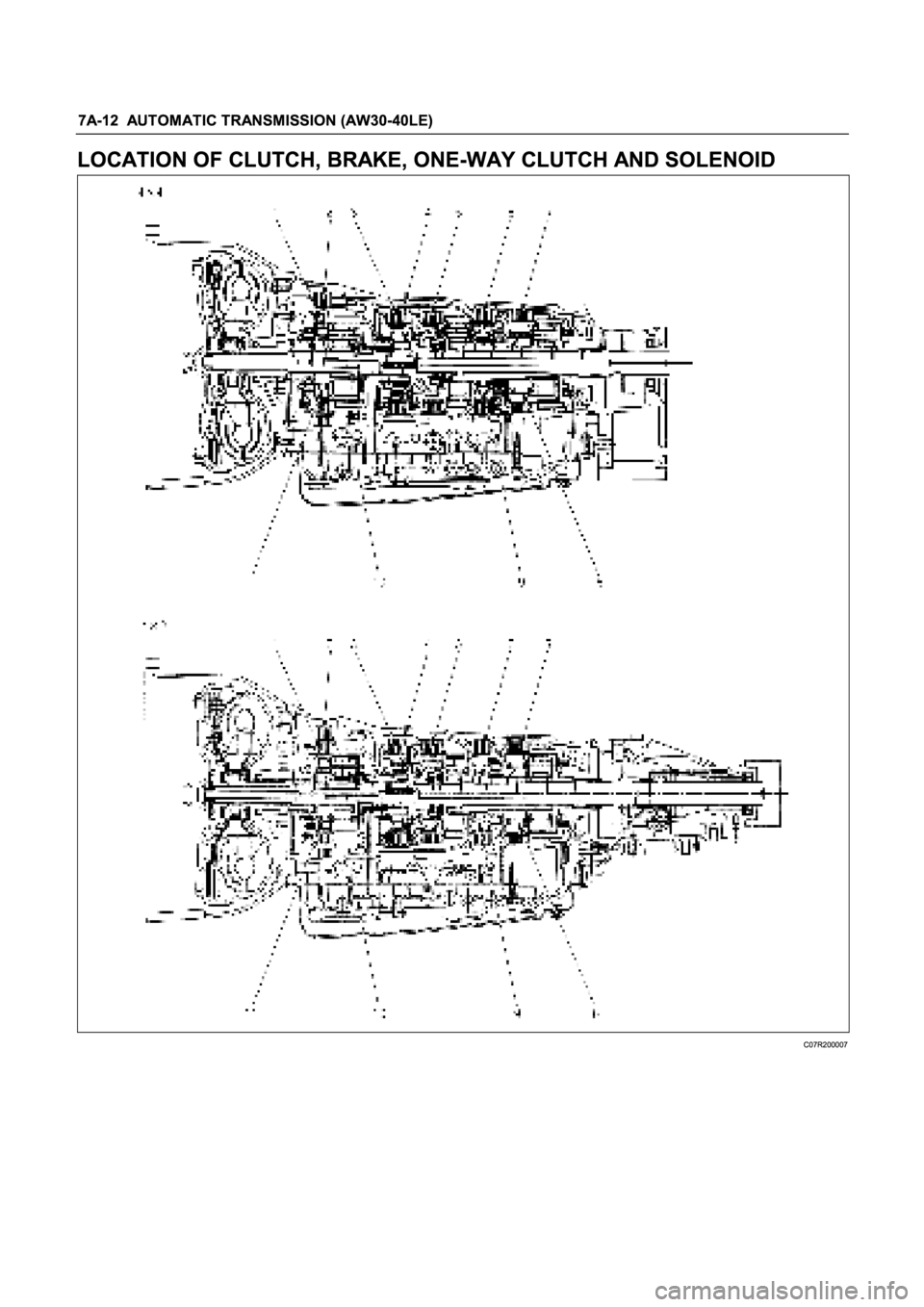 ISUZU TFR SERIES 1997  Workshop Manual 