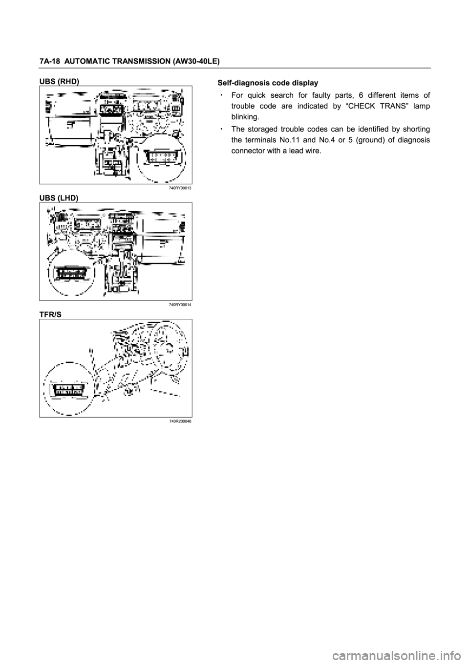 ISUZU TFR SERIES 1997  Workshop Manual �
~�
~�
� 