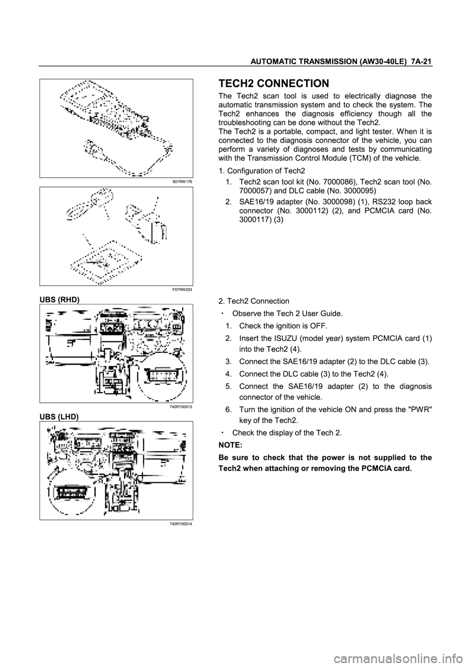 ISUZU TFR SERIES 1997  Workshop Manual �
�
~�
~� 