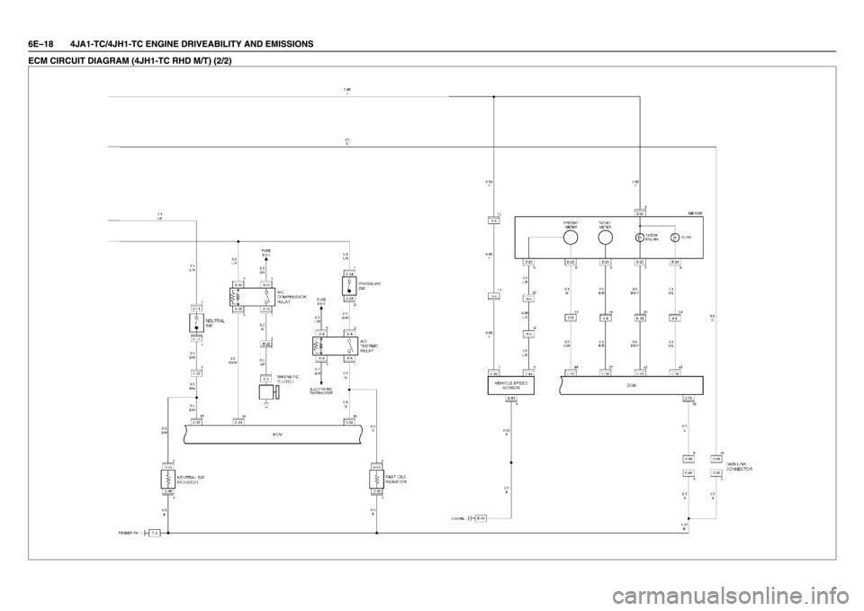 ISUZU TFR SERIES 1997 Owners Manual 