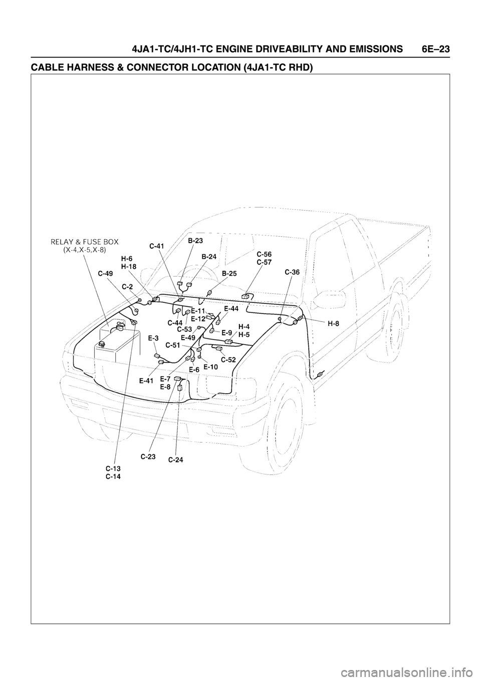 ISUZU TFR SERIES 1997 Owners Manual 