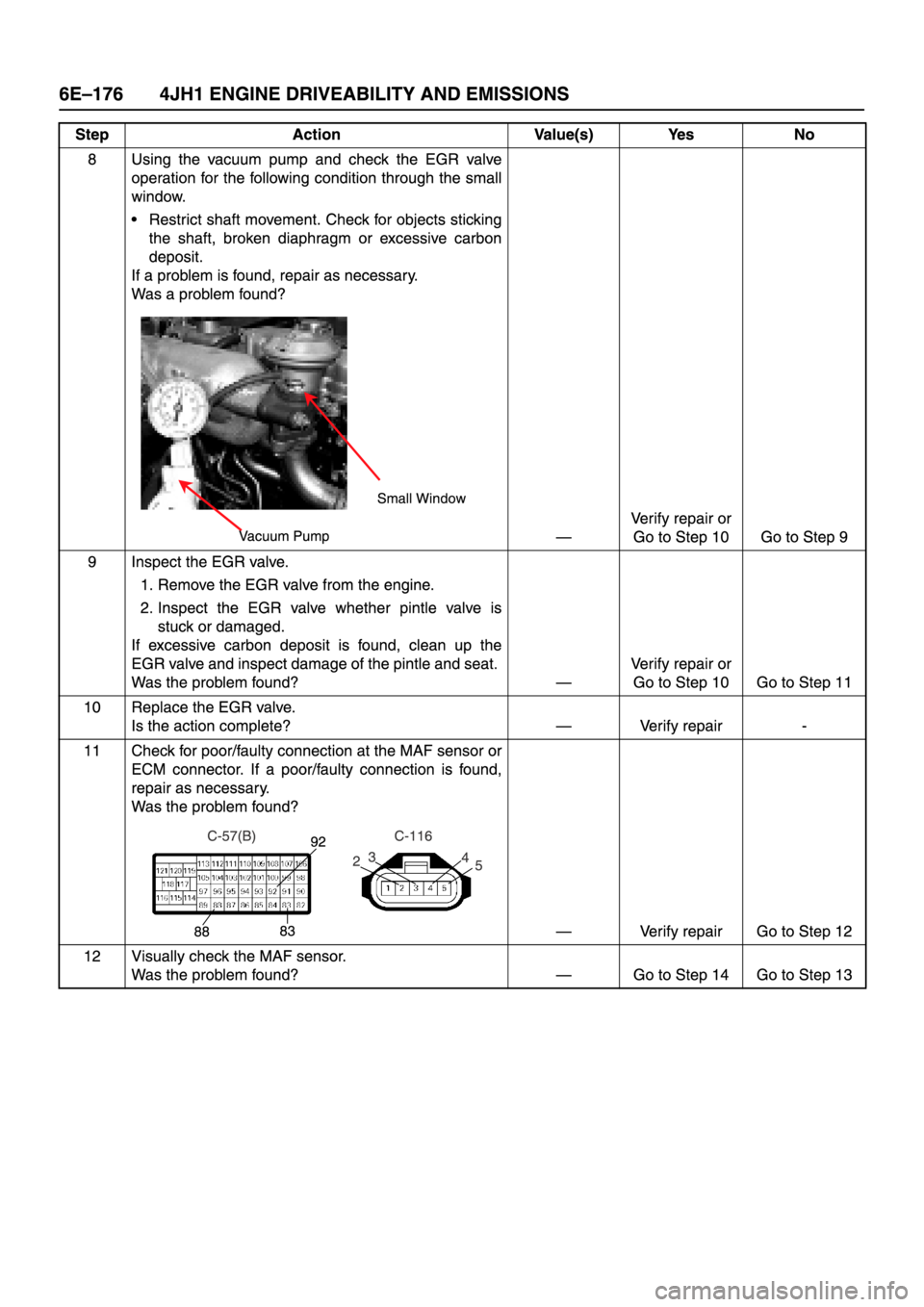 ISUZU TFR SERIES 1997  Workshop Manual 