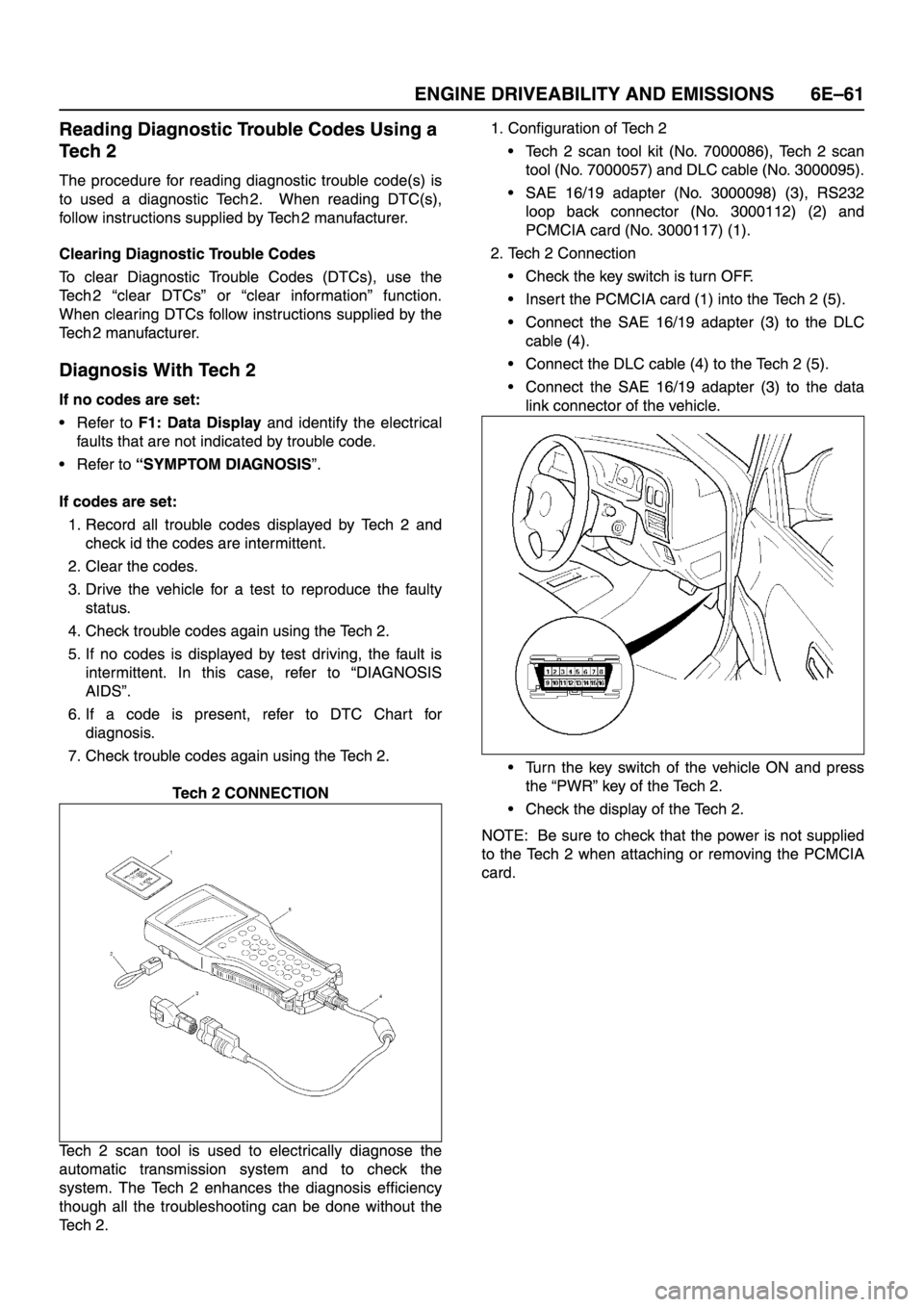 ISUZU TFR SERIES 1997 Workshop Manual ISUZU TFR SERIES 1997 Workshop Manual