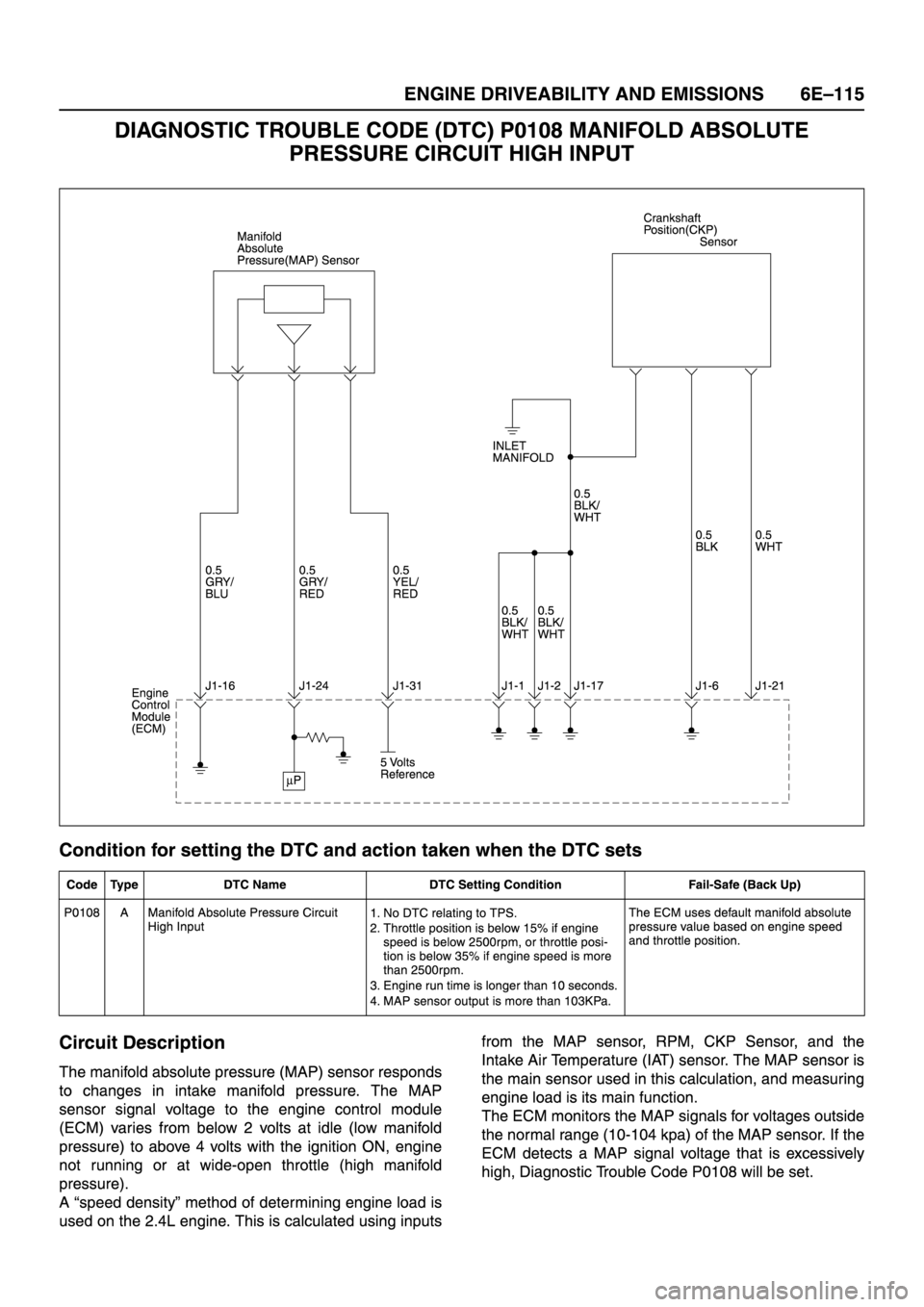 ISUZU TFR SERIES 1997  Workshop Manual 