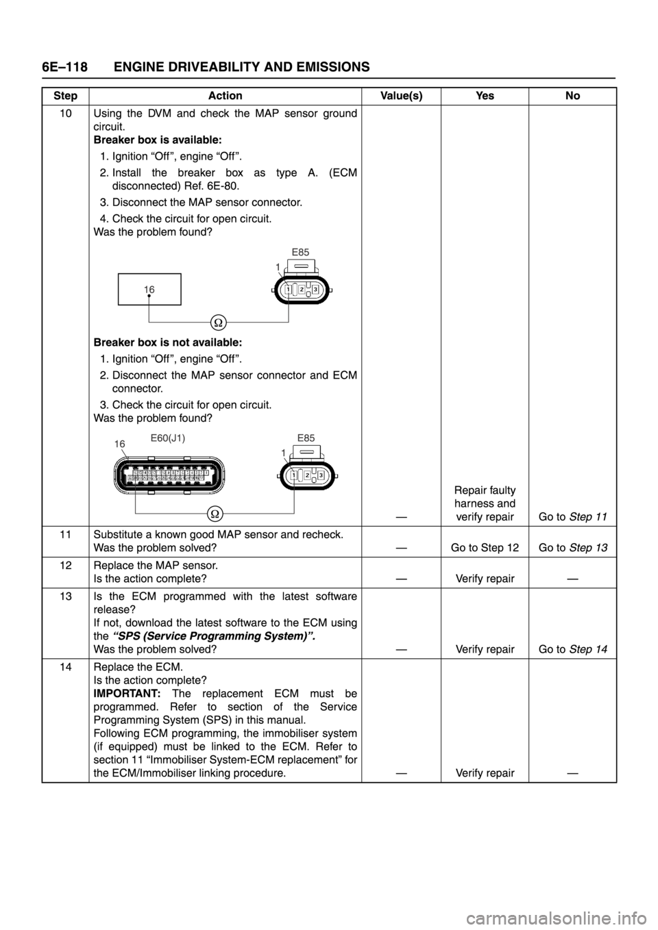 ISUZU TFR SERIES 1997  Workshop Manual 