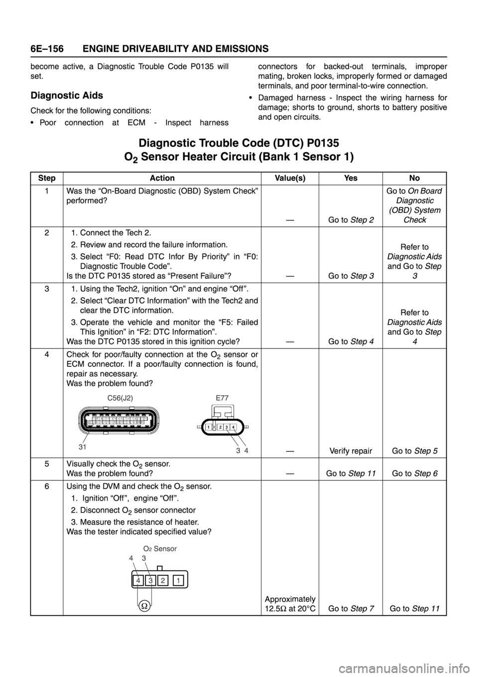 ISUZU TFR SERIES 1997  Workshop Manual 