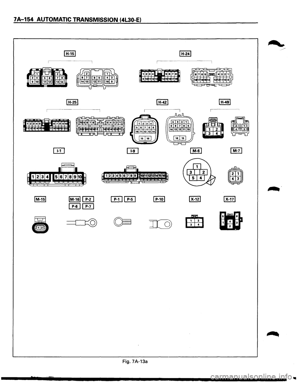 ISUZU TROOPER 1995 Workshop Manual 7A-154 AUTOMATIC TRANSMISSION (4l30-E)
a
~-·
CITHEJ lx-12l I X-171
Eili3 4
•
3
Fig. 7A-13a ISUZU TROOPER 1995 Workshop Manual 7A-154 AUTOMATIC TRANSMISSION (4l30-E)
a
~-·
CITHEJ lx-12l I X-171
Eili3 4
•
3
Fig. 7A-13a