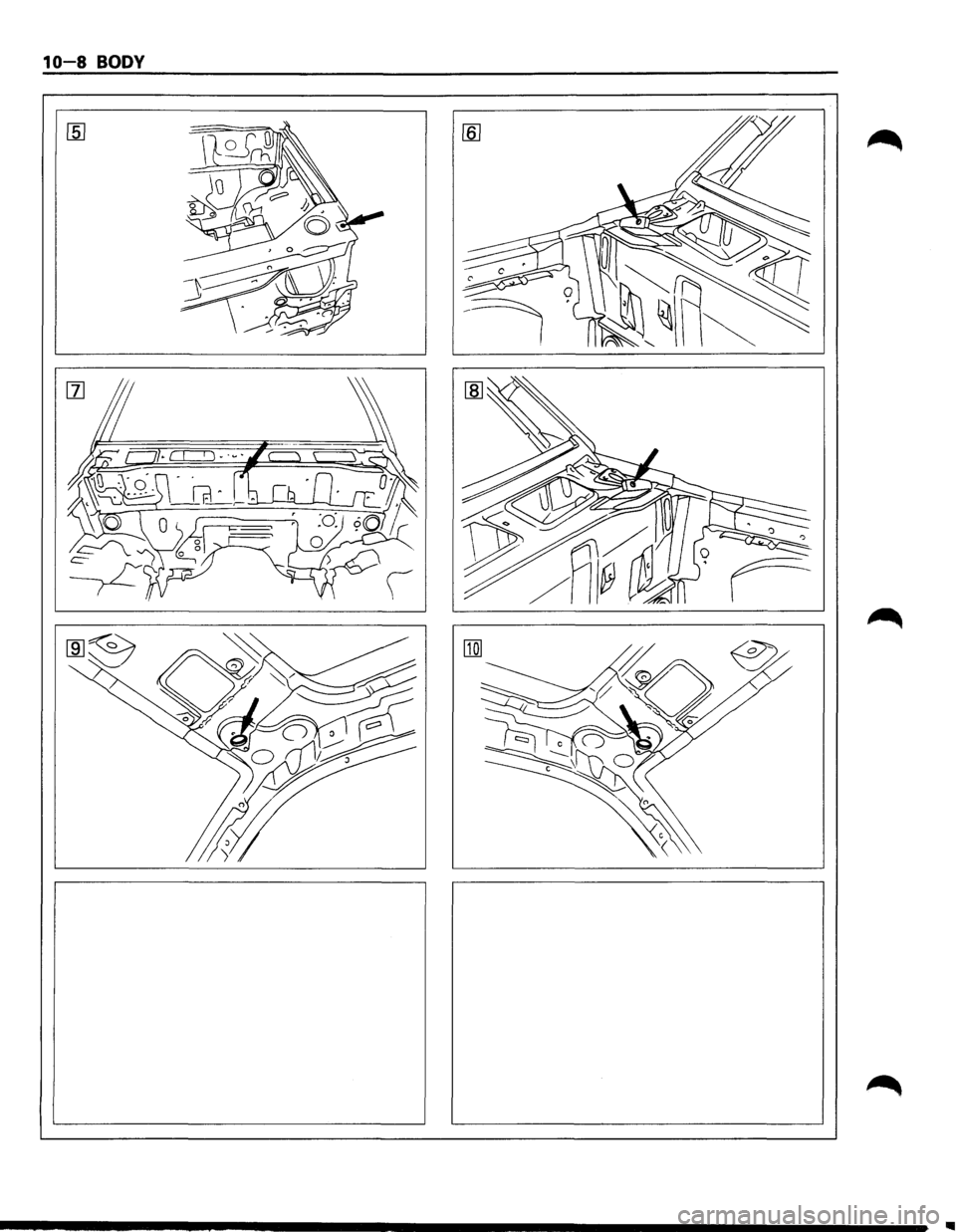 ISUZU TROOPER 1995 Workshop Manual 10 8 BODY
----------------------------------------~ ISUZU TROOPER 1995 Workshop Manual 10 8 BODY
----------------------------------------~