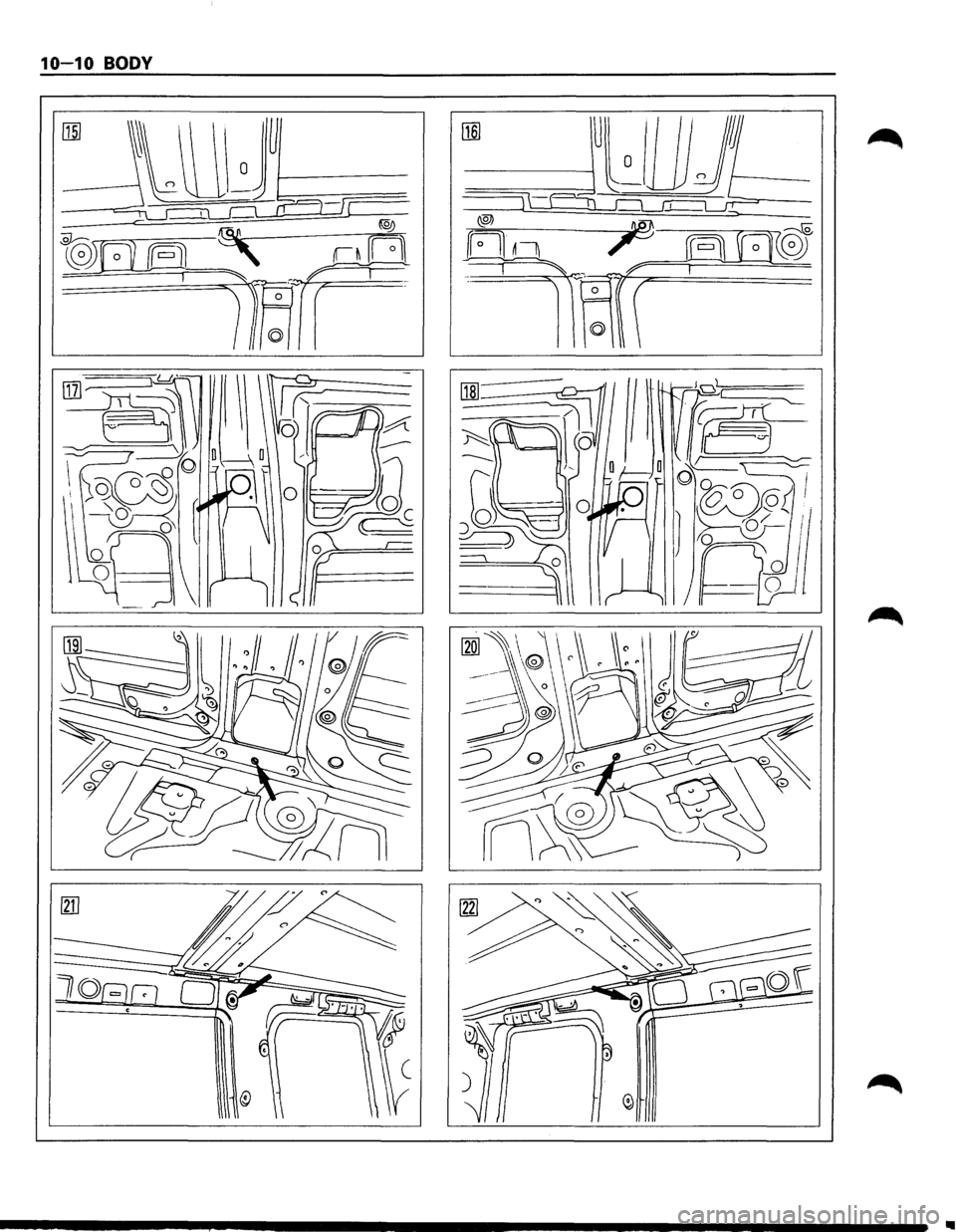 ISUZU TROOPER 1995 Workshop Manual 10-10 BODY
------~--------------------------~ ISUZU TROOPER 1995 Workshop Manual 10-10 BODY
------~--------------------------~