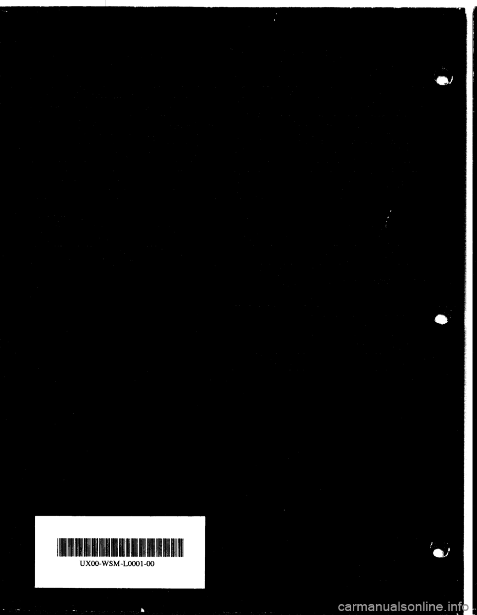 ISUZU TROOPER 1995 Workshop Manual 111111111~ 1~111111 ~1111111 ~111111 ~1111111111111111111
UXOO-WSM-LOOOl-00 ISUZU TROOPER 1995 Workshop Manual 111111111~ 1~111111 ~1111111 ~111111 ~1111111111111111111
UXOO-WSM-LOOOl-00