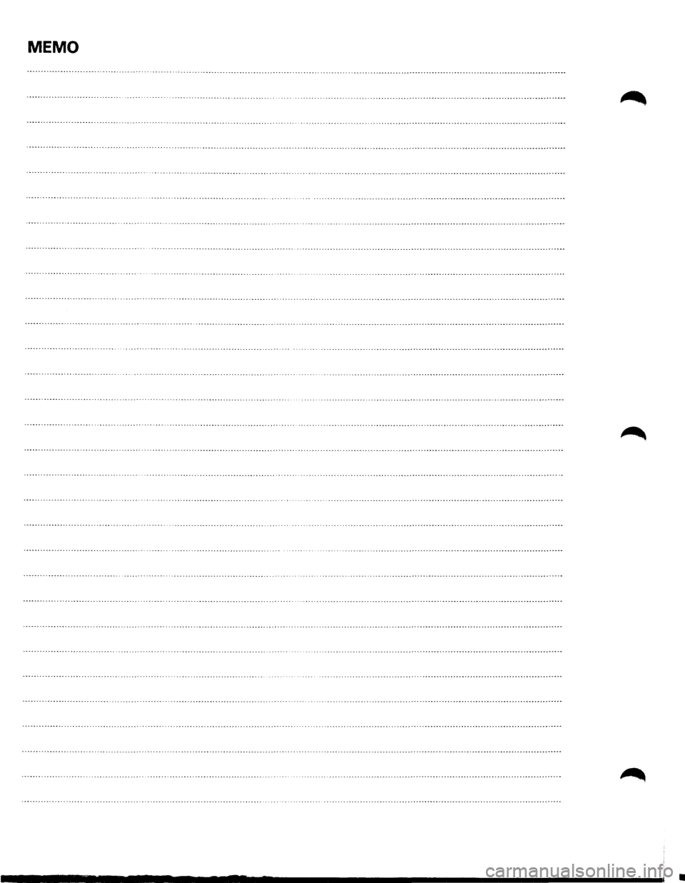 ISUZU TROOPER 1995 Repair Manual MEMO
• ISUZU TROOPER 1995 Repair Manual MEMO
•