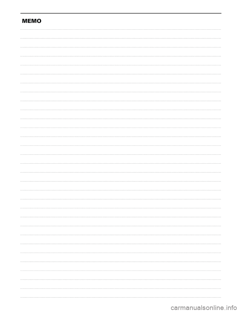 ISUZU TROOPER 1998  Service Repair Manual 6D2 Ð 12 STARTING SYSTEM
MEMO 