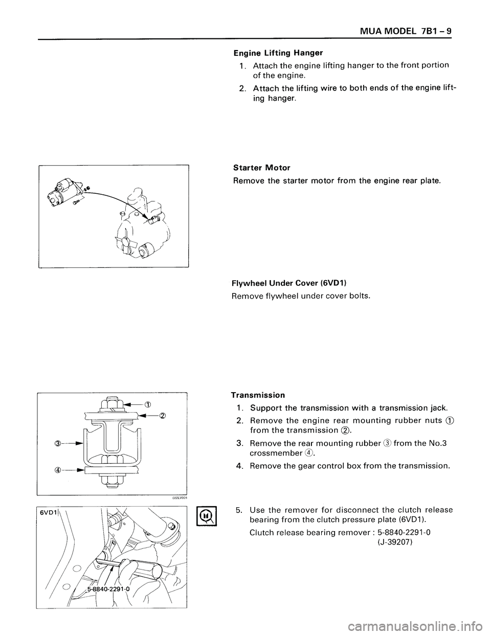 ISUZU TROOPER 1998  Service Repair Manual 