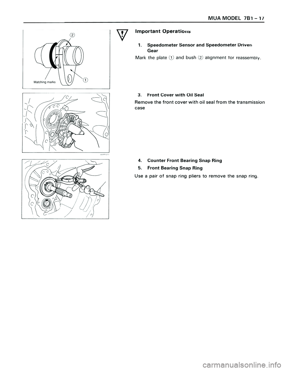 ISUZU TROOPER 1998  Service Repair Manual 