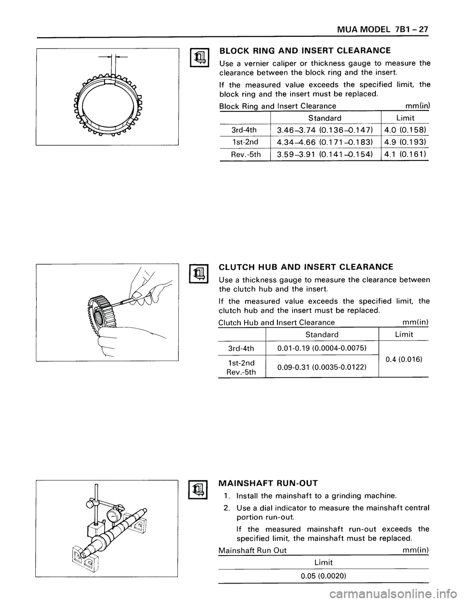 ISUZU TROOPER 1998  Service Repair Manual 