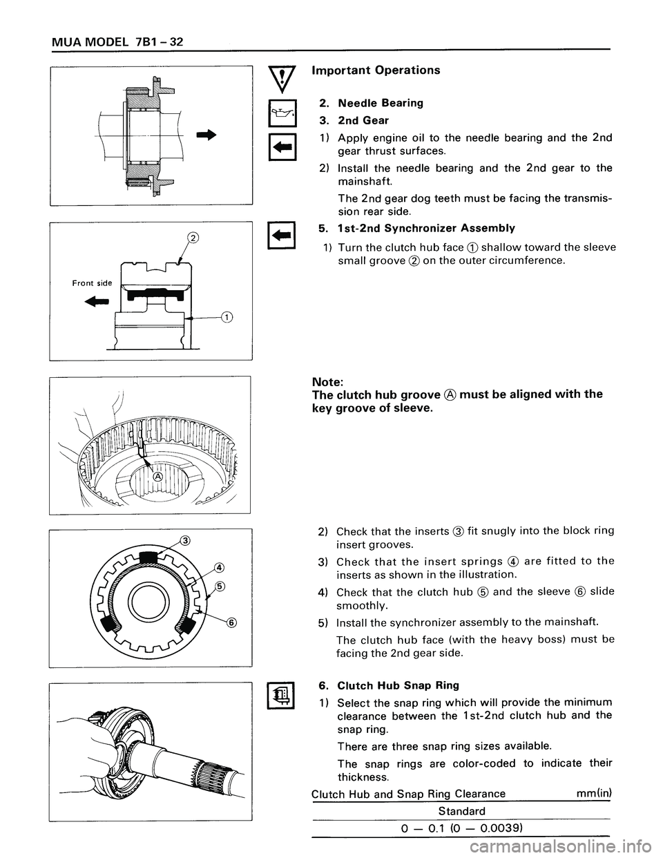 ISUZU TROOPER 1998  Service Repair Manual 