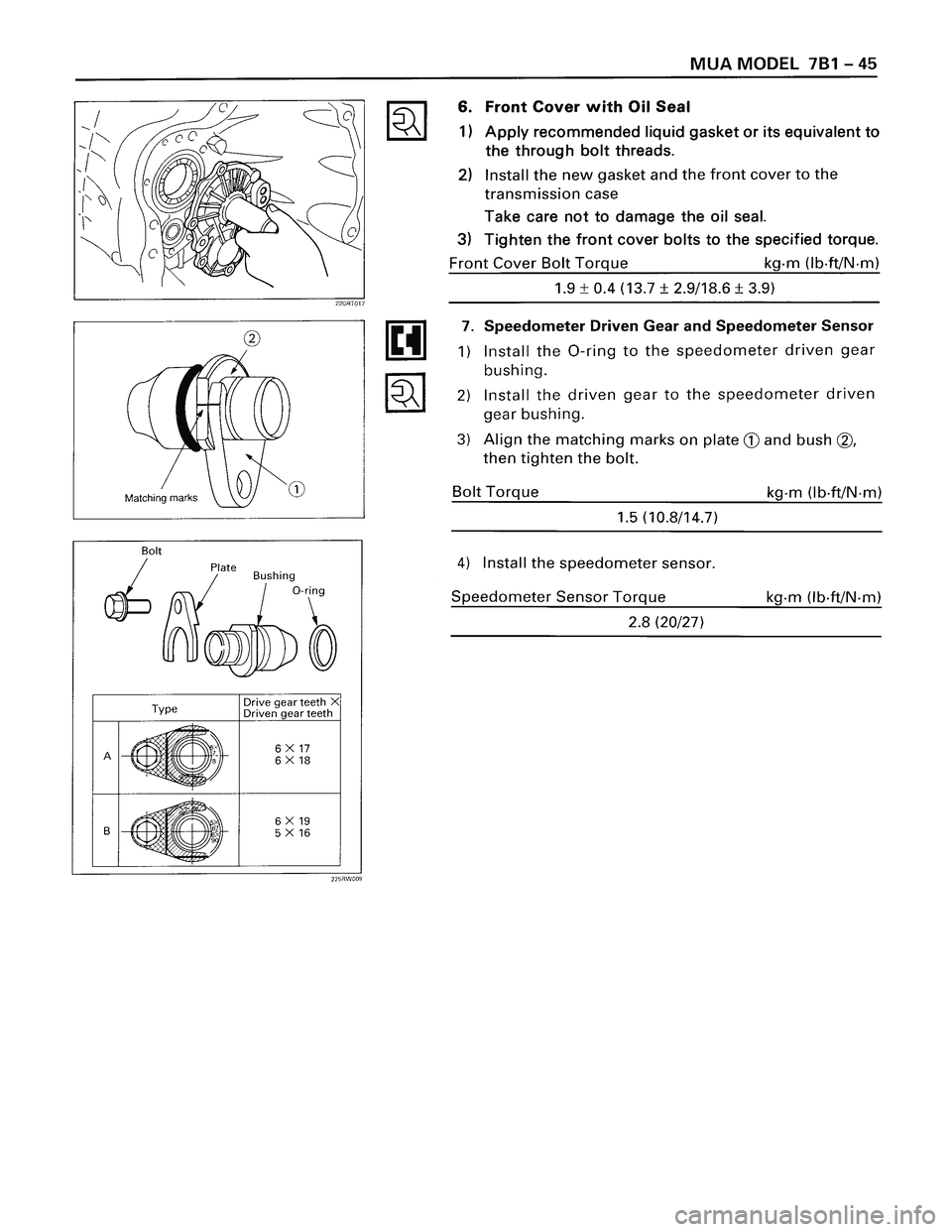 ISUZU TROOPER 1998  Service Repair Manual 