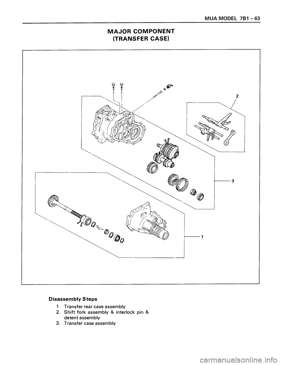 ISUZU TROOPER 1998  Service Repair Manual 