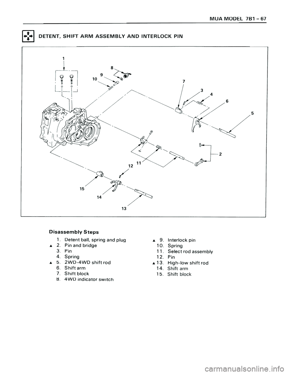 ISUZU TROOPER 1998  Service Repair Manual 