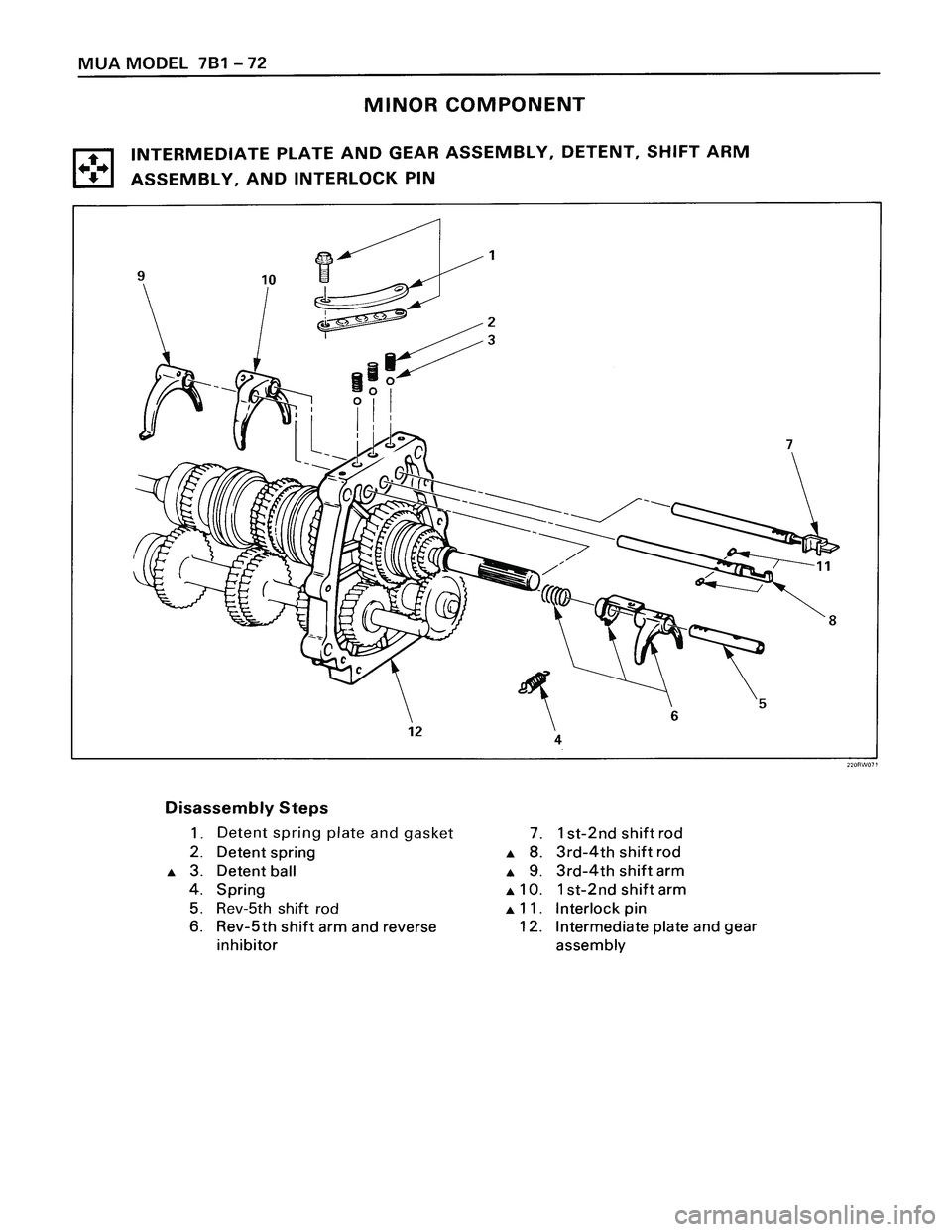 ISUZU TROOPER 1998  Service Repair Manual 