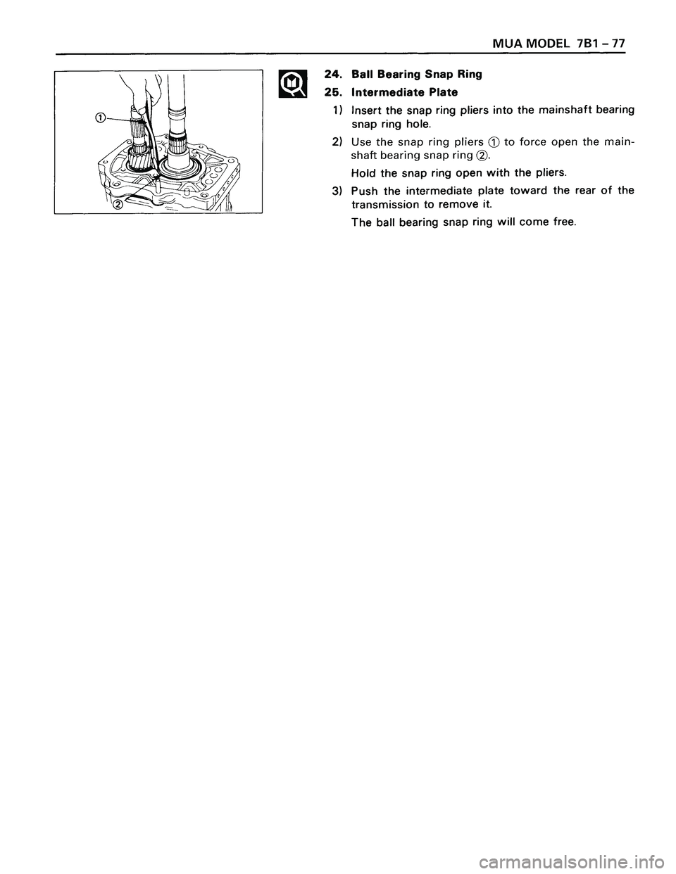 ISUZU TROOPER 1998  Service Repair Manual 