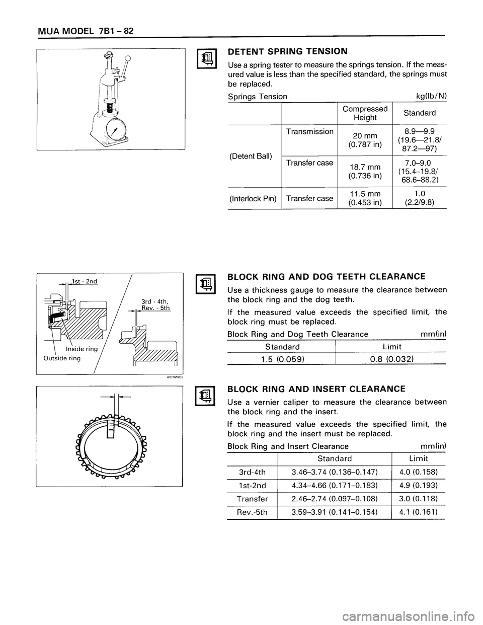 ISUZU TROOPER 1998  Service Repair Manual 