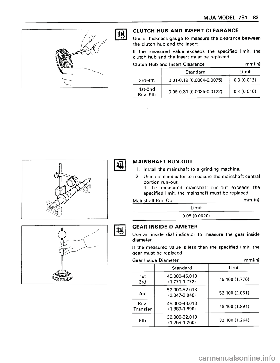 ISUZU TROOPER 1998  Service Repair Manual 