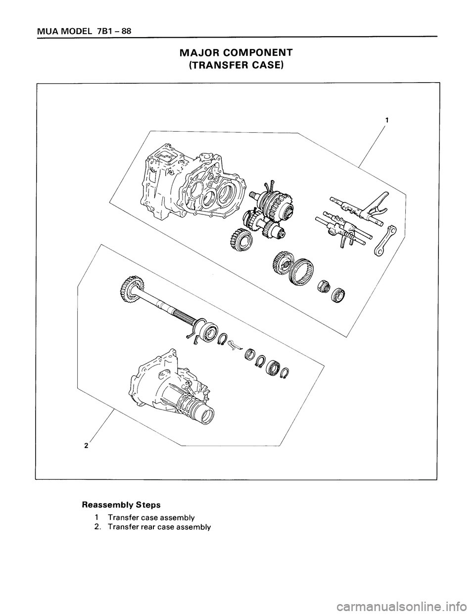 ISUZU TROOPER 1998  Service Repair Manual 