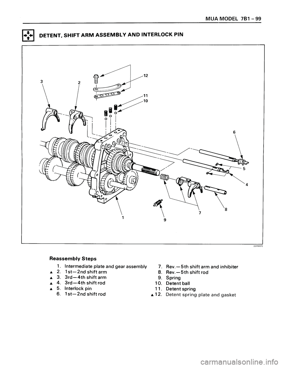 ISUZU TROOPER 1998  Service Repair Manual 
