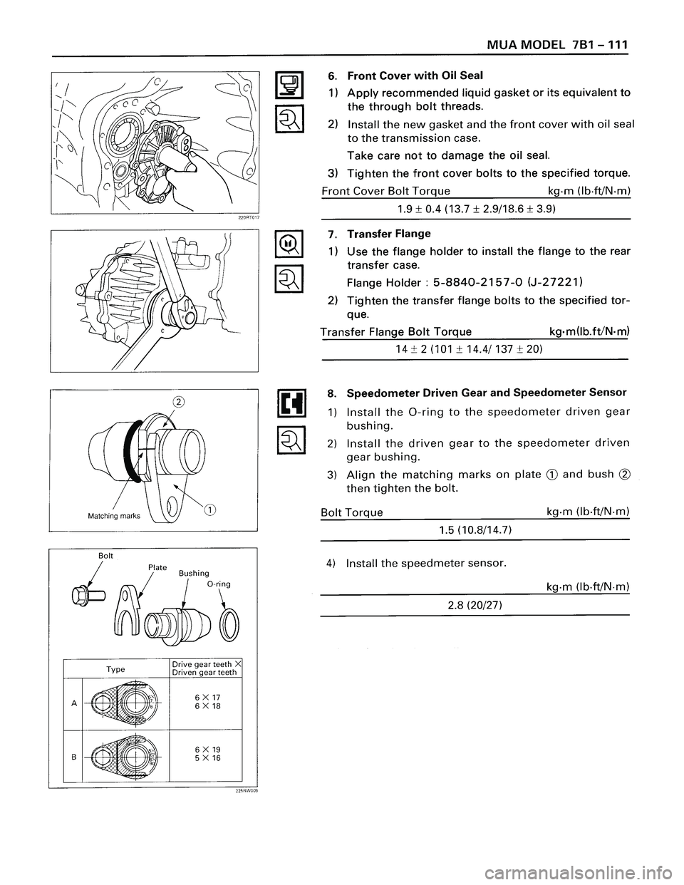 ISUZU TROOPER 1998  Service Repair Manual 