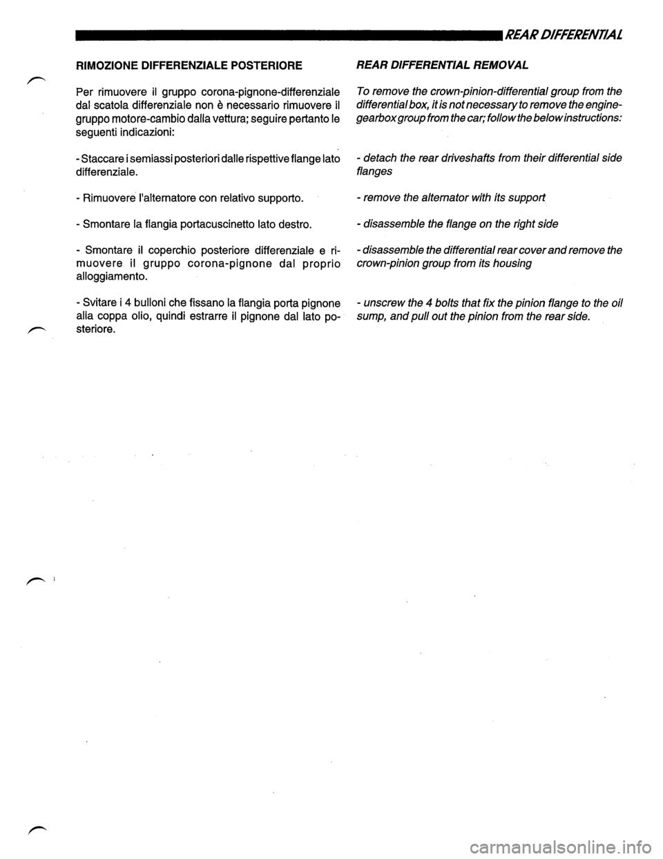 LAMBORGHINI DIABLO 1993  Service Repair Manual 