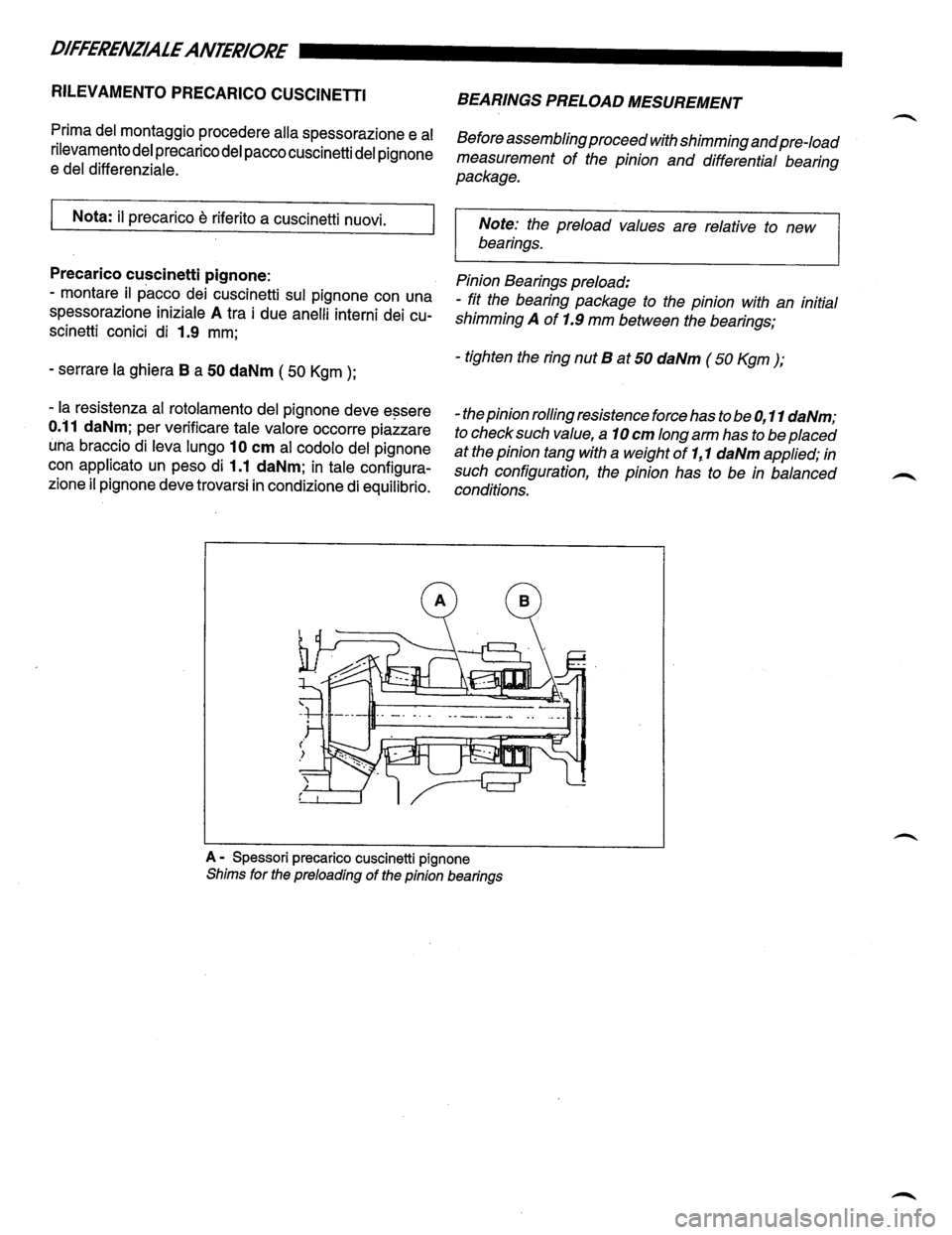 LAMBORGHINI DIABLO 1993  Service Repair Manual 