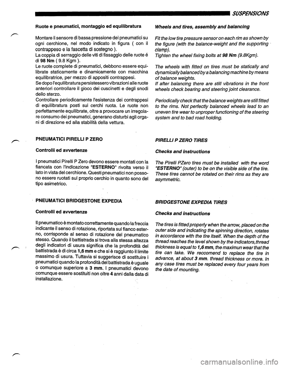 LAMBORGHINI DIABLO 1993  Service Repair Manual 