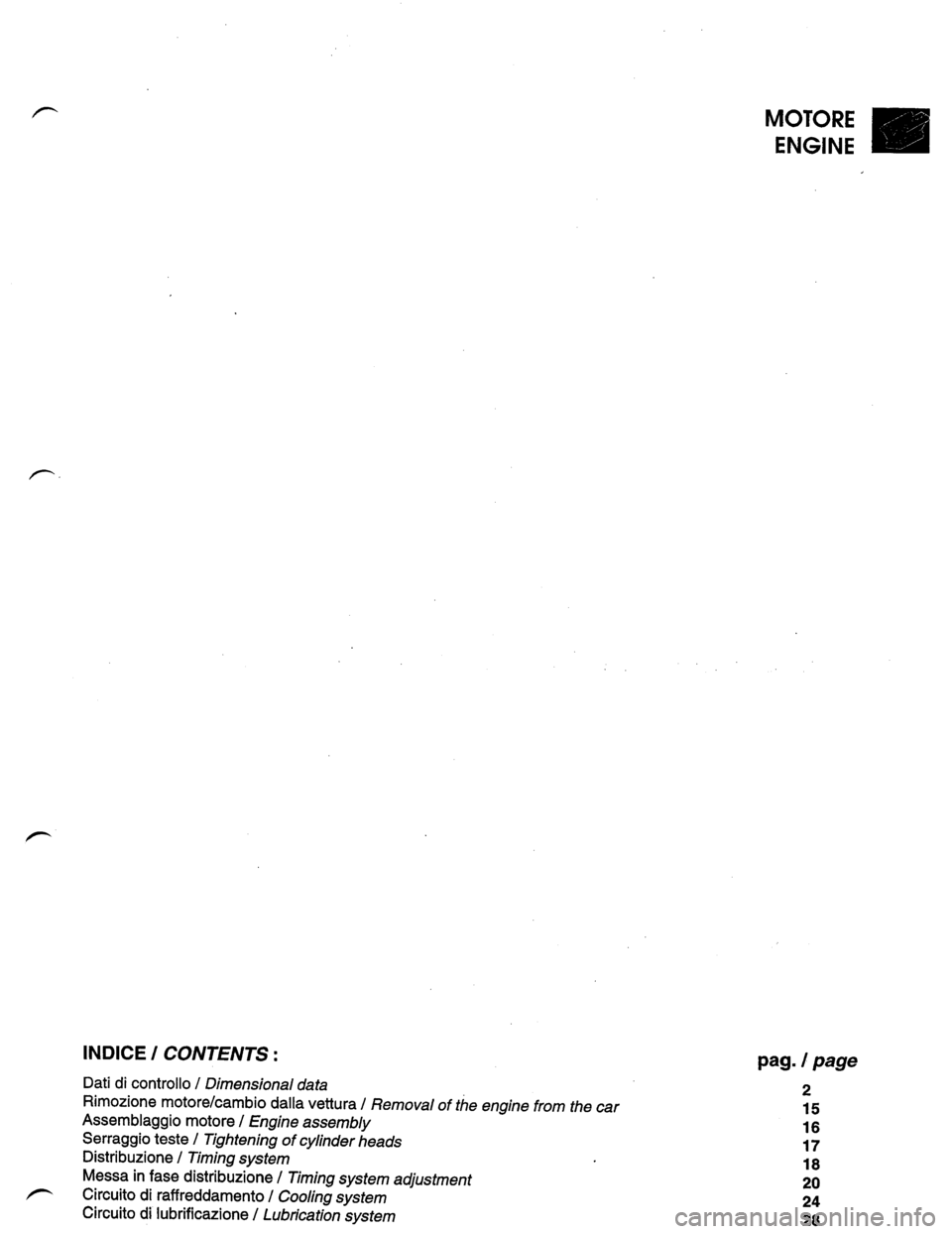 LAMBORGHINI DIABLO 1993  Service User Guide 