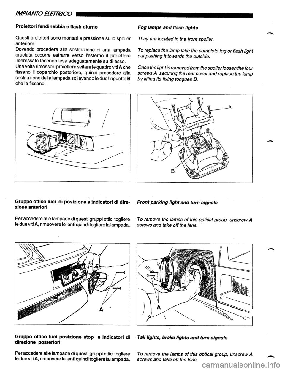 LAMBORGHINI DIABLO 1993 Service Repair Manual LAMBORGHINI DIABLO 1993 Service Repair Manual