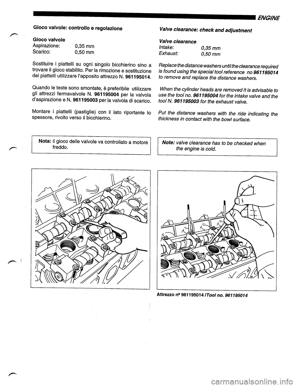 LAMBORGHINI DIABLO 1993  Service Owners Guide 