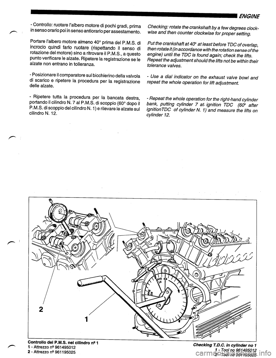 LAMBORGHINI DIABLO 1993  Service Owners Guide 
