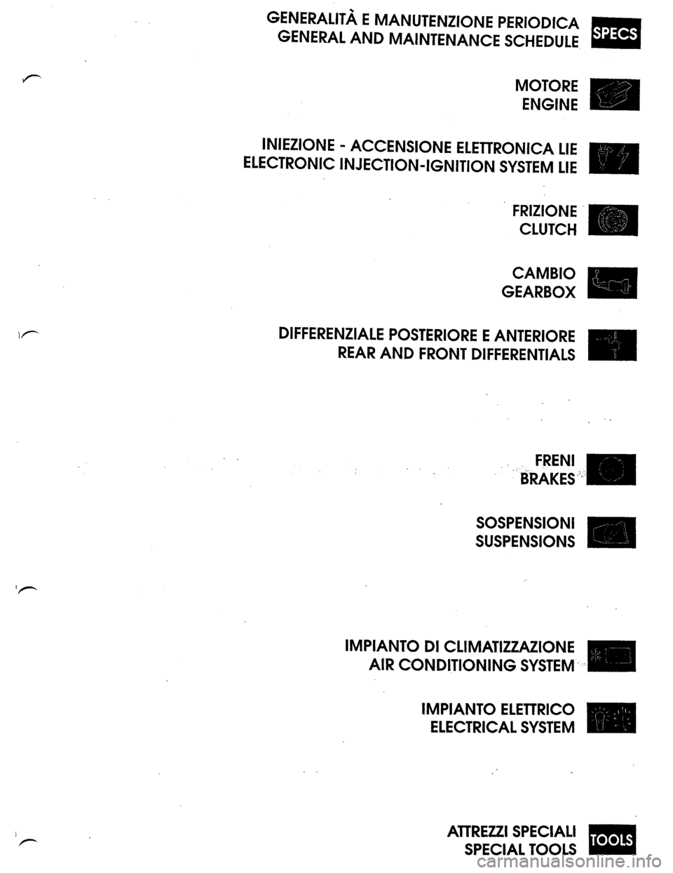 LAMBORGHINI DIABLO 1993  Service Repair Manual 