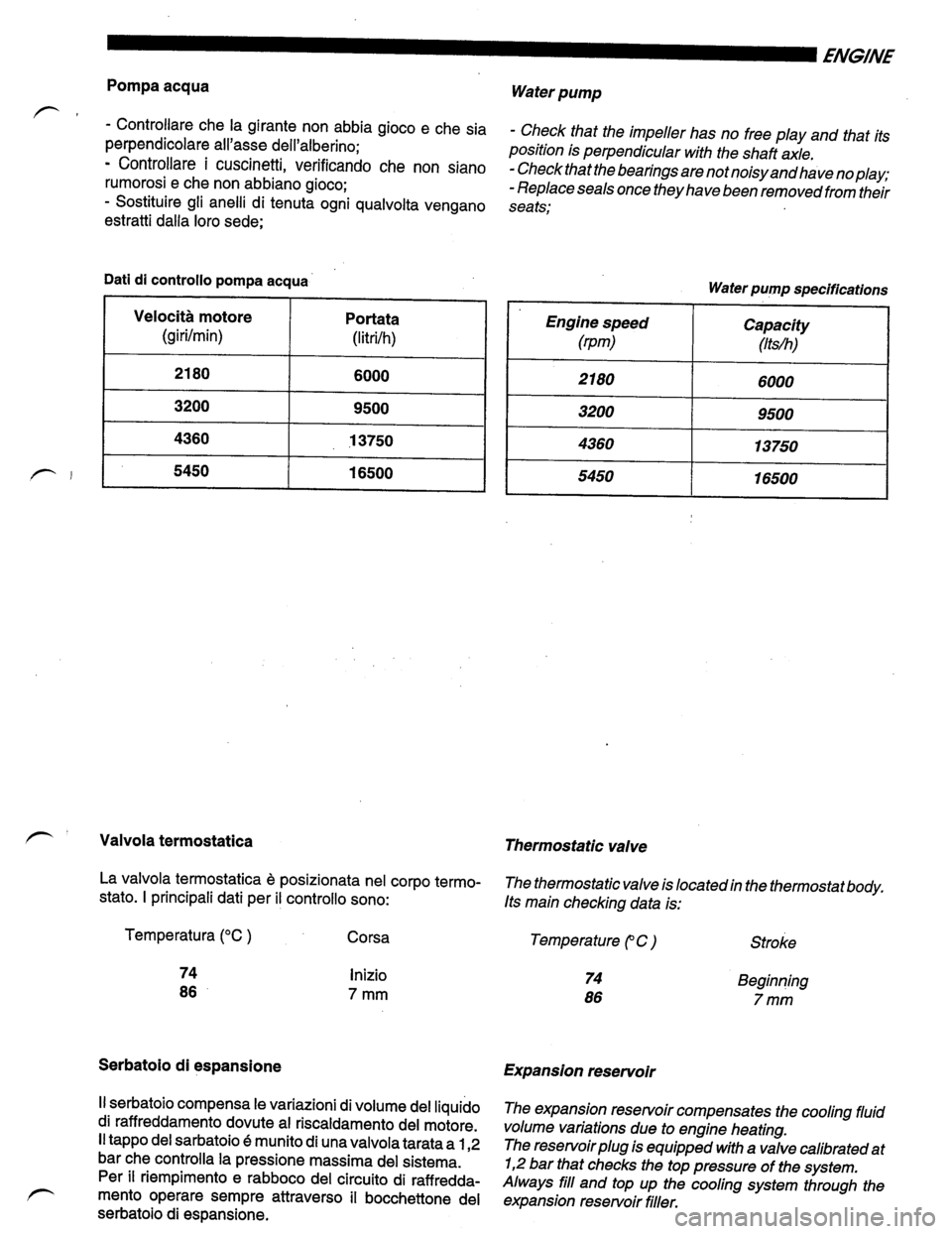 LAMBORGHINI DIABLO 1993  Service Service Manual 