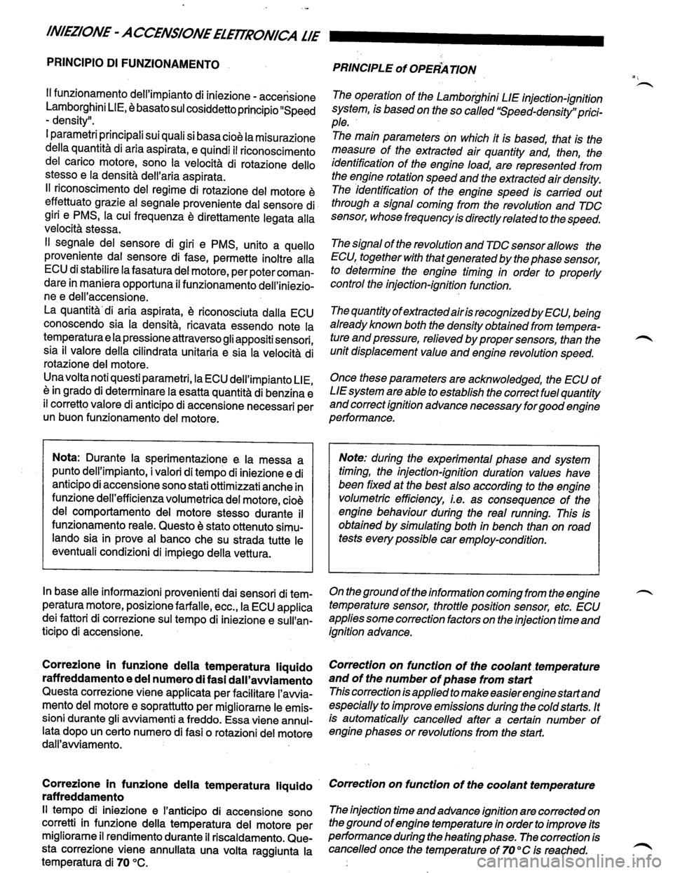 LAMBORGHINI DIABLO 1993  Service Manual PDF 