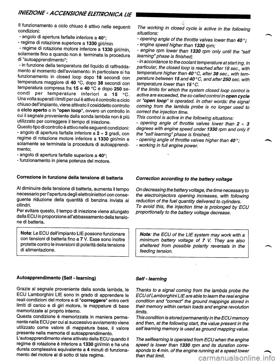 LAMBORGHINI DIABLO 1993  Service Manual PDF 