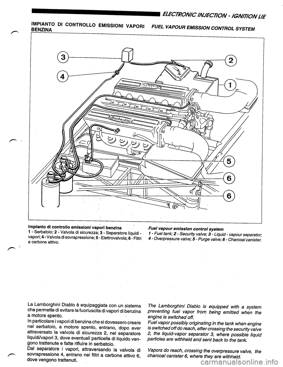 LAMBORGHINI DIABLO 1993  Service Manual PDF 