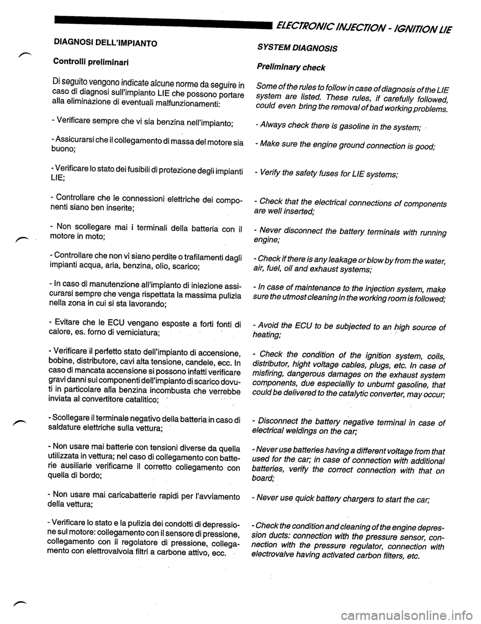 LAMBORGHINI DIABLO 1993  Service Manual PDF 