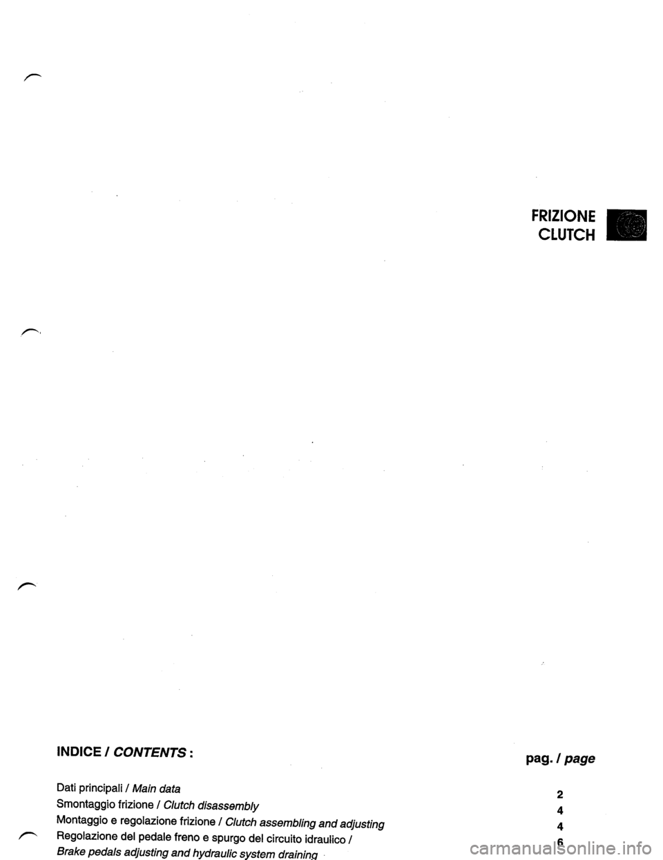 LAMBORGHINI DIABLO 1993 Service Owners Manual LAMBORGHINI DIABLO 1993 Service Owners Manual