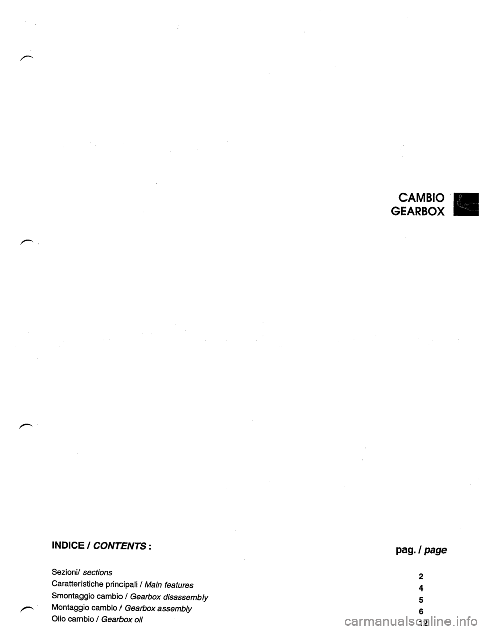 LAMBORGHINI DIABLO 1993 Service Owners Manual LAMBORGHINI DIABLO 1993 Service Owners Manual