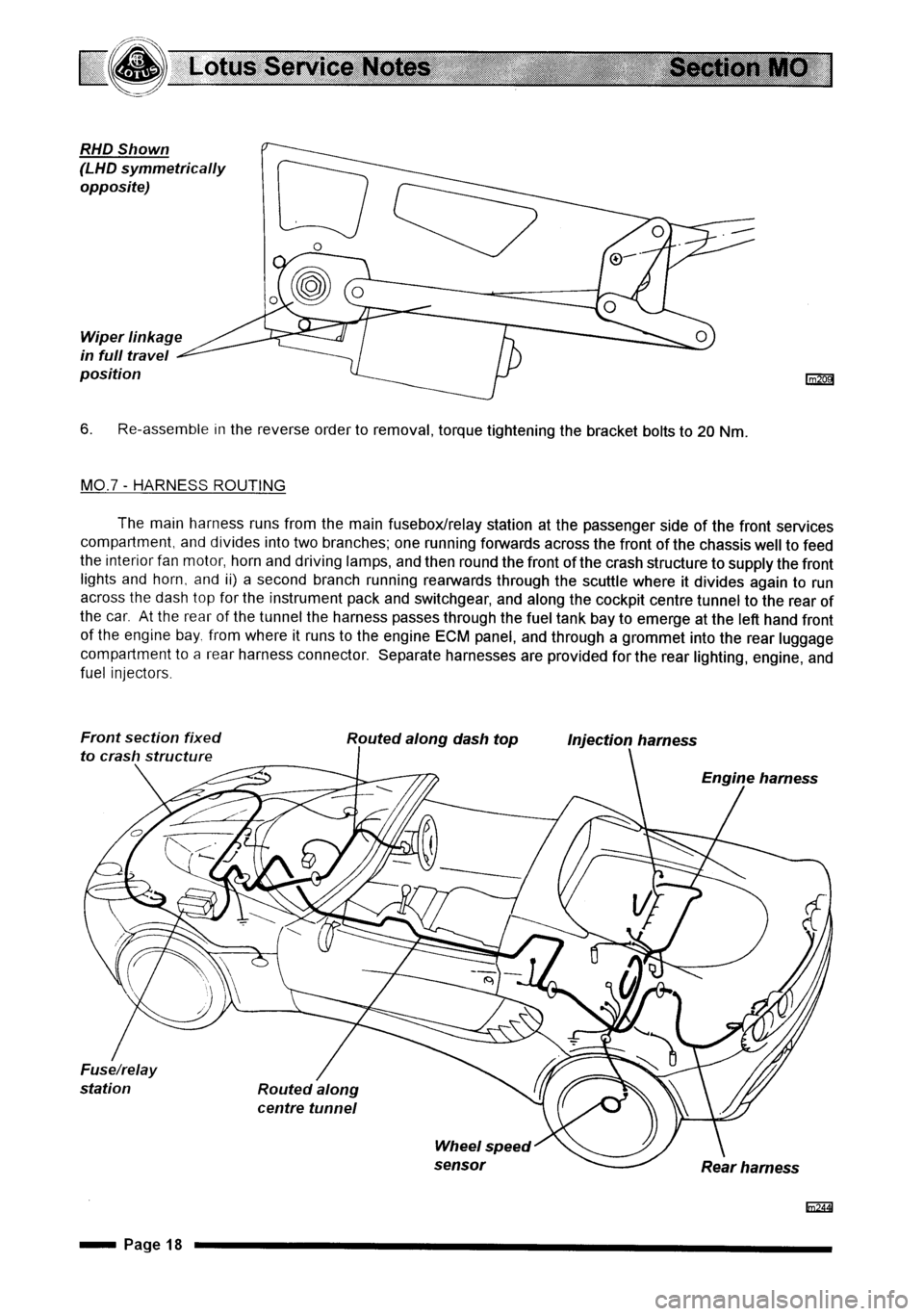 LOTUS ELISE 2001 Service Repair Manual LOTUS ELISE 2001 Service Repair Manual