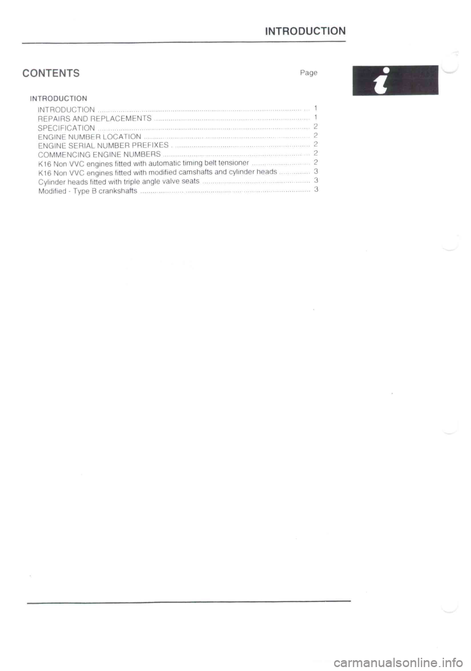 LOTUS ELISE 2001 Service Repair Manual LOTUS ELISE 2001 Service Repair Manual